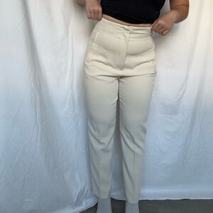 Zara Cream Trousers